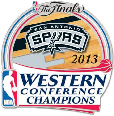 San Antonio Spurs 2012-13 Champion Logo iron on paper